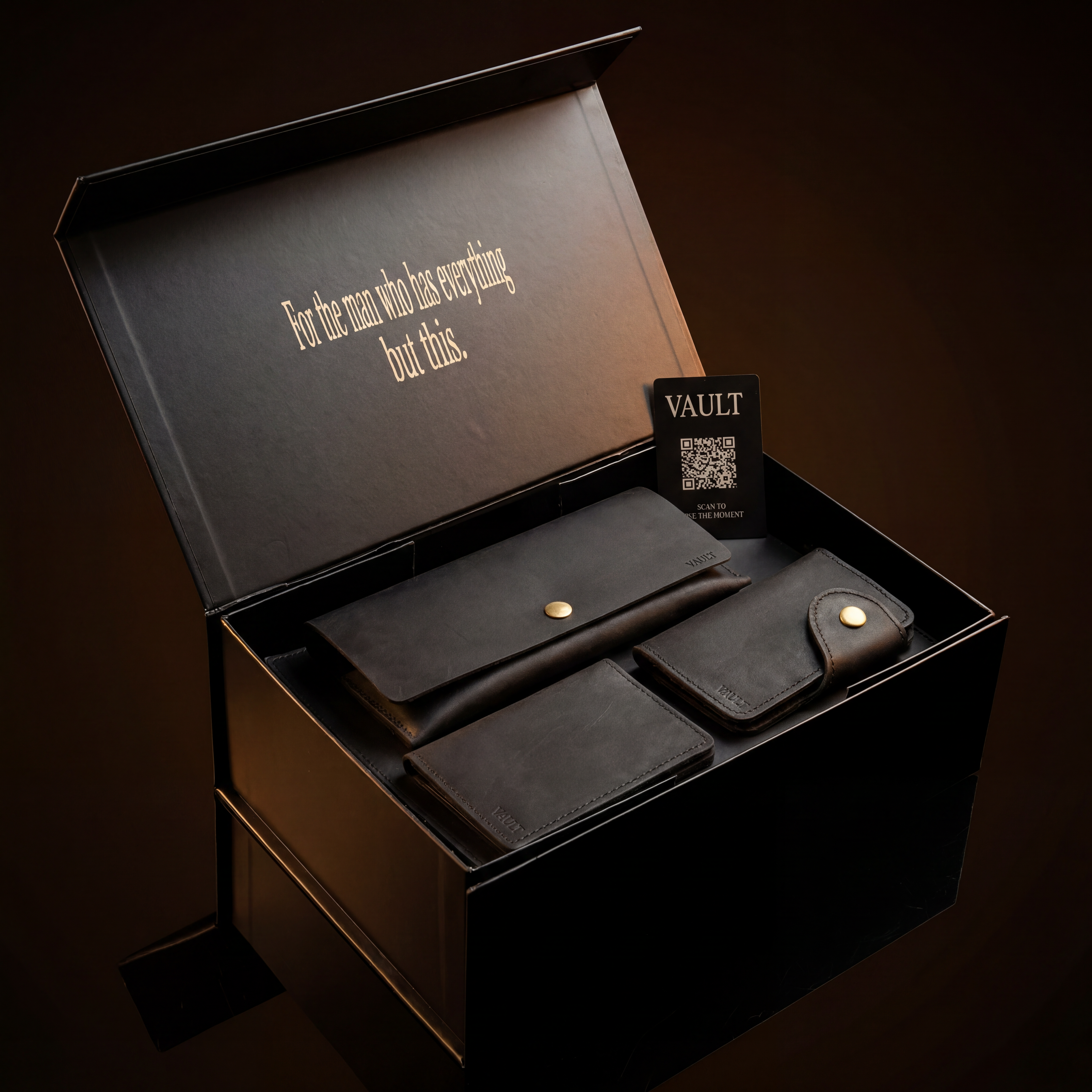 Premium Leather Set - Black