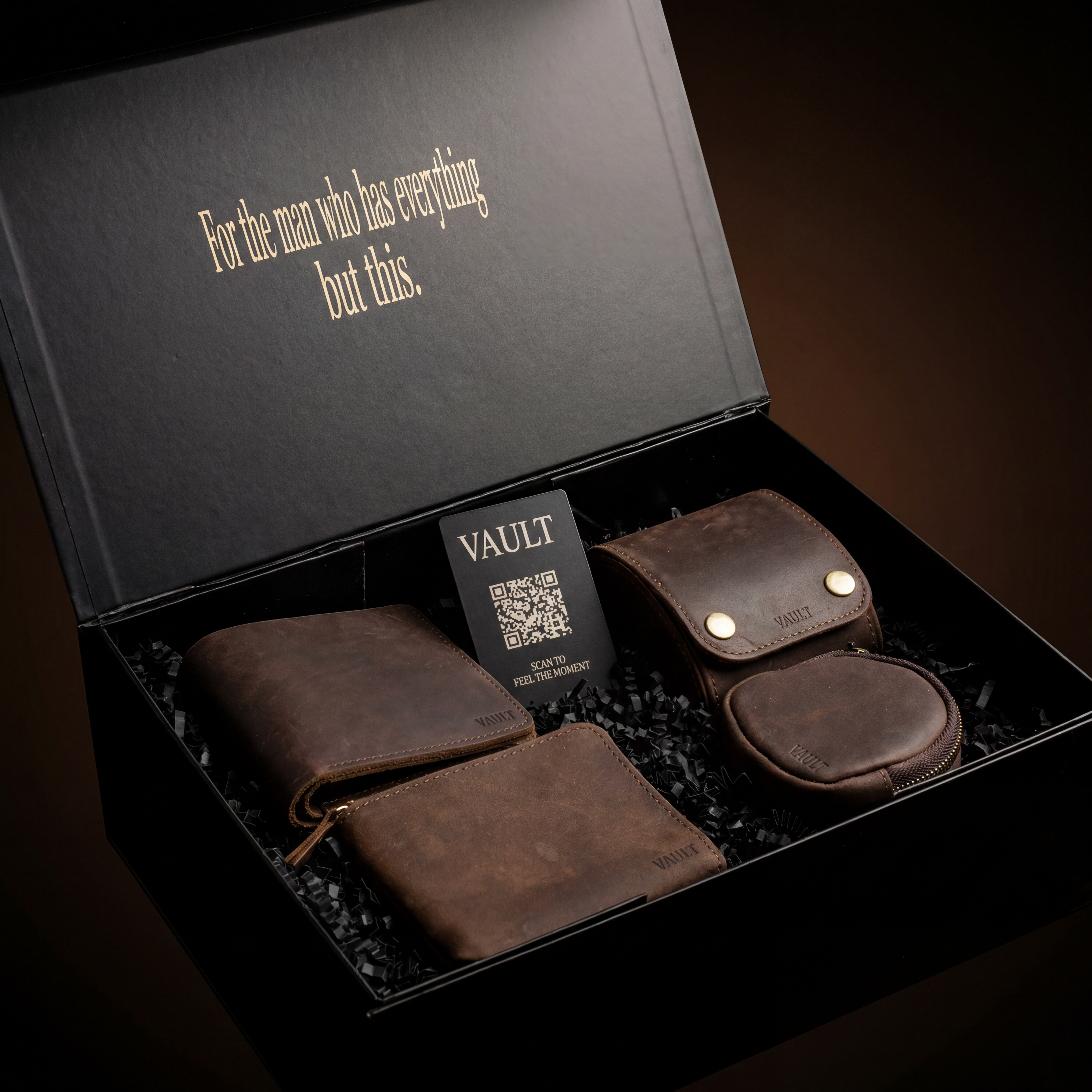 Everyday Leather Set - Coffee